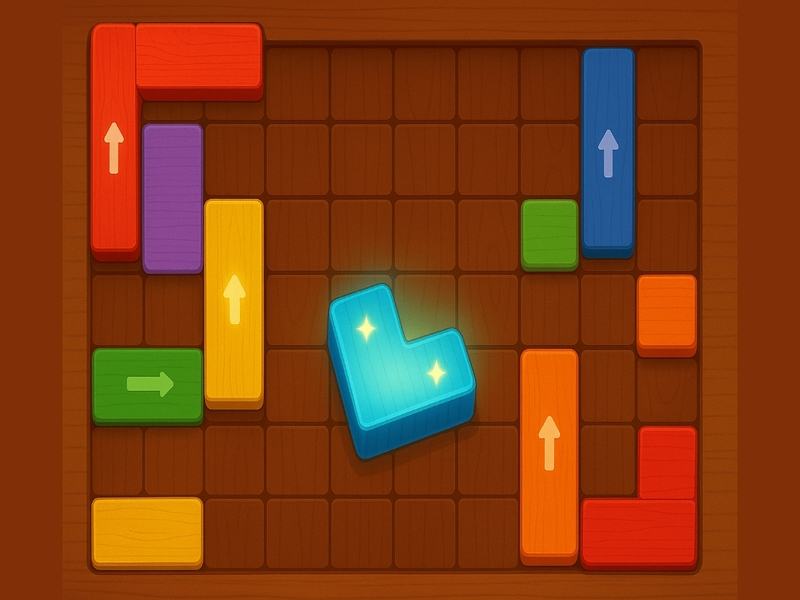 Spel Houtblok konfyt aanlyn