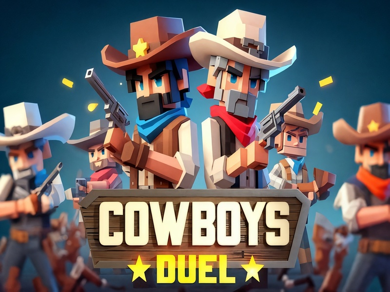 Spel Cowboys Duel aanlyn