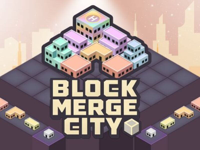 Spel Blok Merge City aanlyn