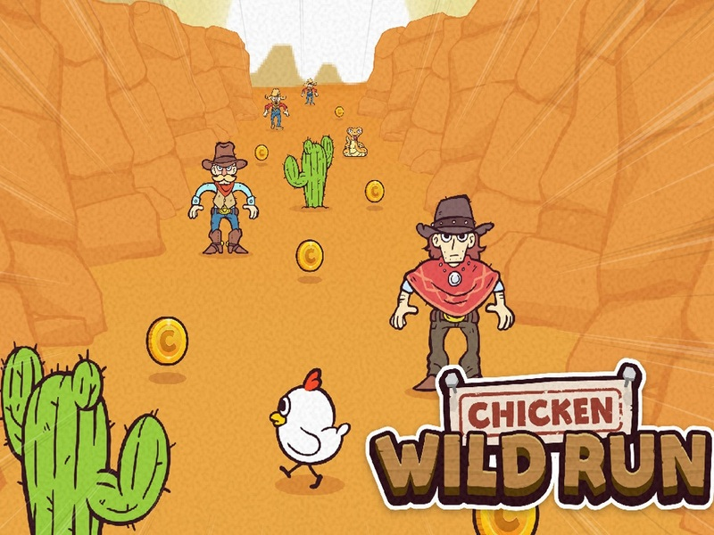 Spel Hoender wildloop aanlyn