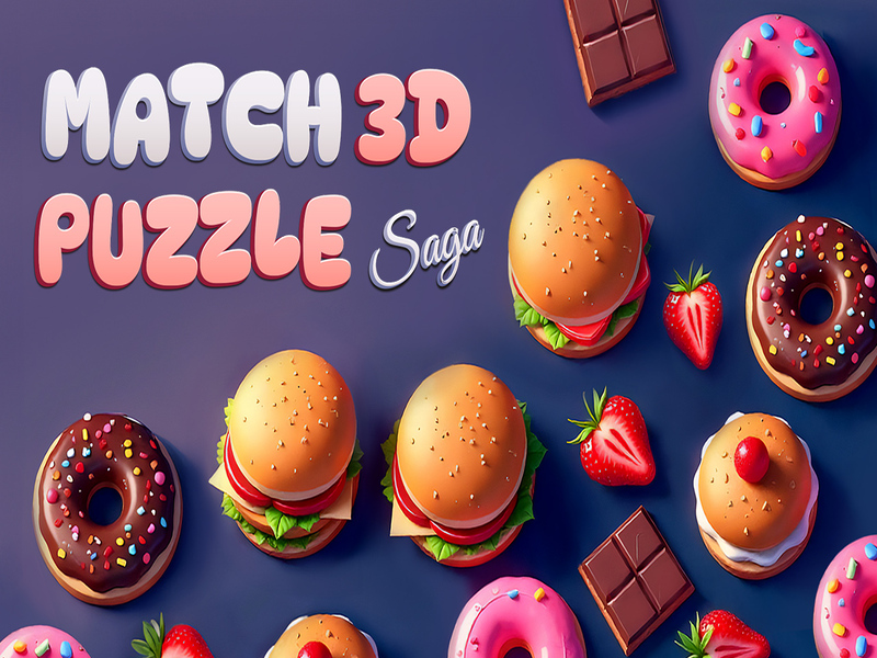 Spel Wedstryd 3D Puzzle Saga aanlyn