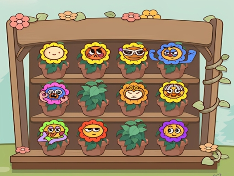 Spel Blommeversameling aanlyn
