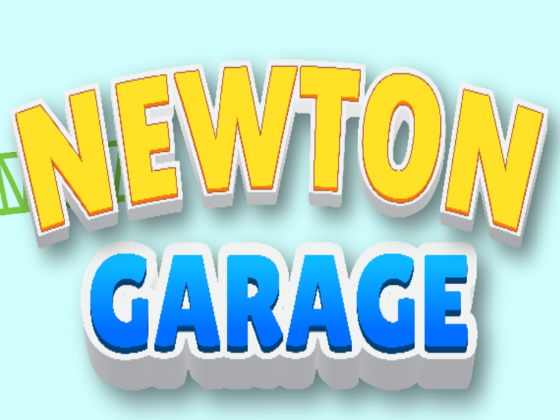Spel Newton Garage aanlyn