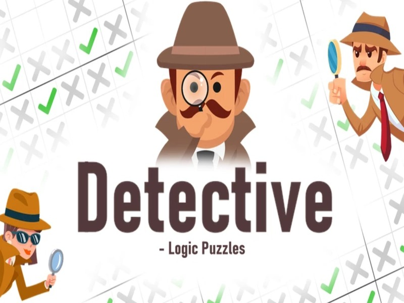 Spel Speurder logiese legkaarte aanlyn