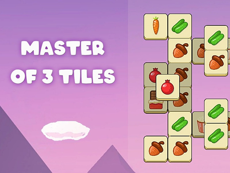 Spel Meester van 3 teëls aanlyn
