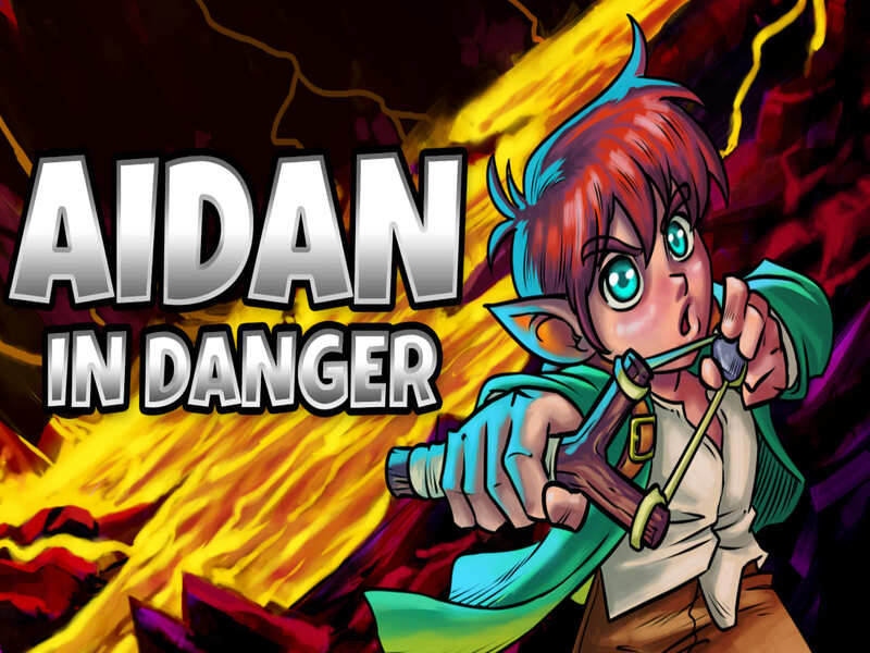 Spel Aidan in gevaar aanlyn