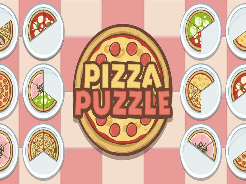 Spel Pizza-legkaart aanlyn