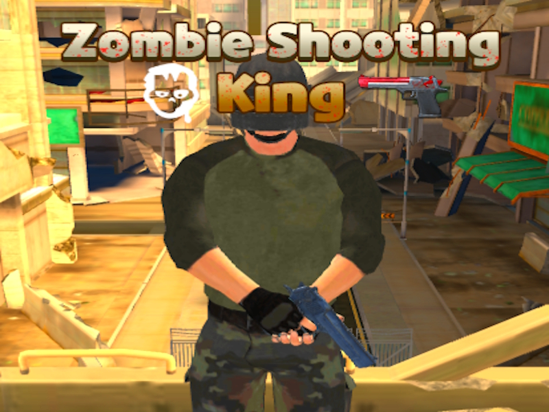 Spel Zombie Shooting King aanlyn