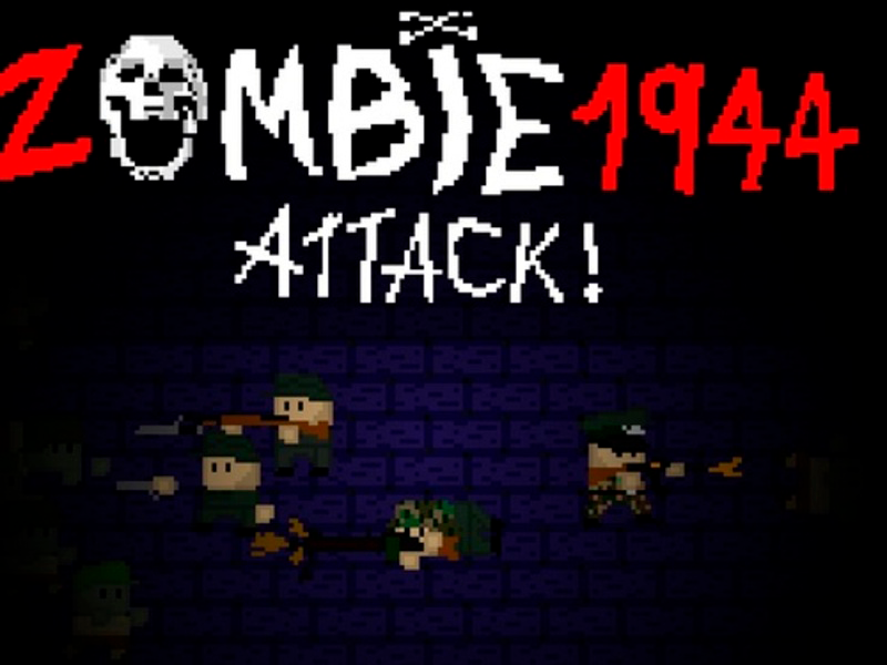 Spel Zombie 1944 aanval aanlyn