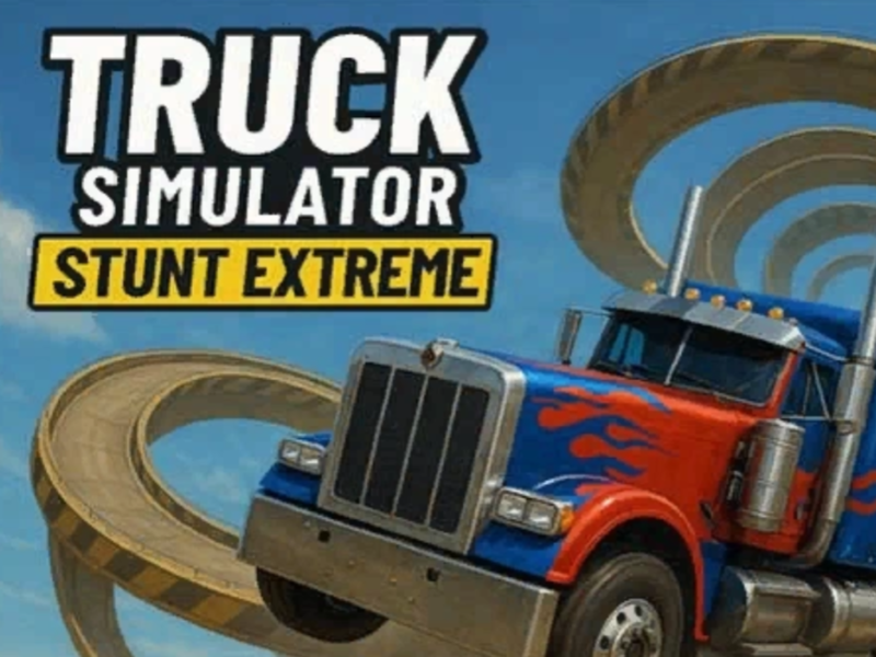 Spel Vragmotor simulator stunt ekstreme aanlyn