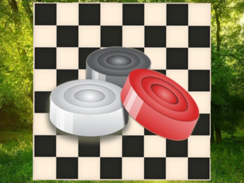 Spel Klassieke checkers: Bos aanlyn